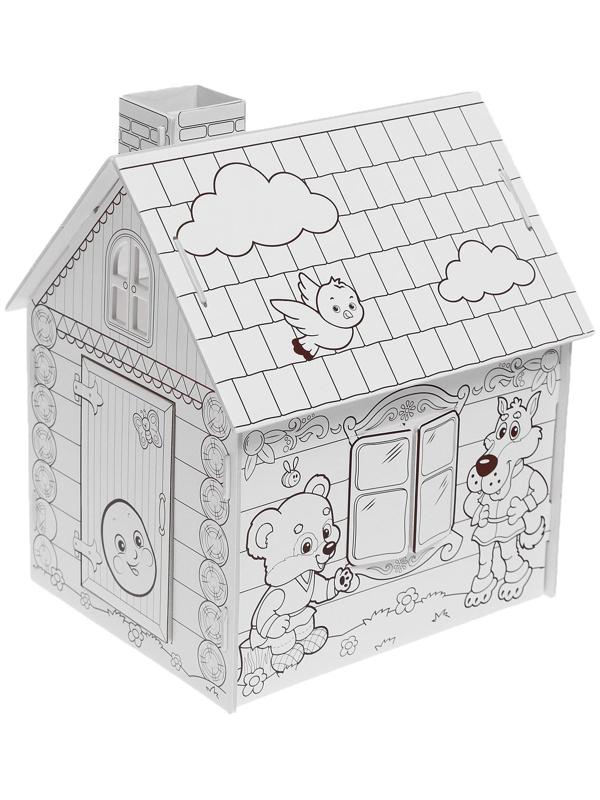Домик-раскраска «Колобок» 3 в 1