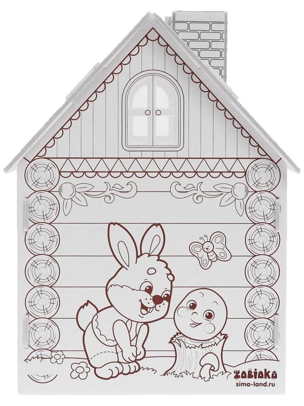 Домик-раскраска «Колобок» 3 в 1