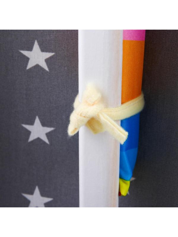 Дуга игровая мягкая на коляску/кроватку «Забава», 46 - 68 см