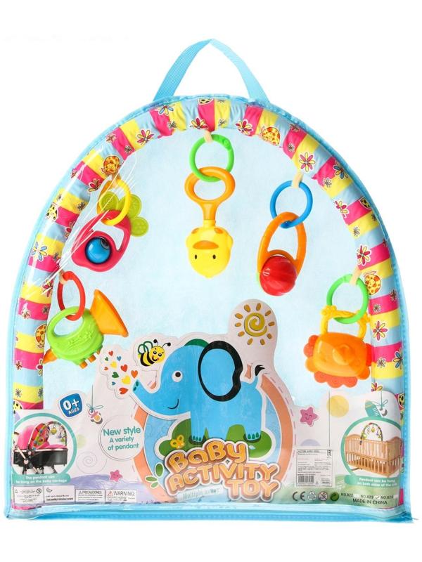 Дуга игровая мягкая на коляску/кроватку «Цыпленок», 43 - 63 см