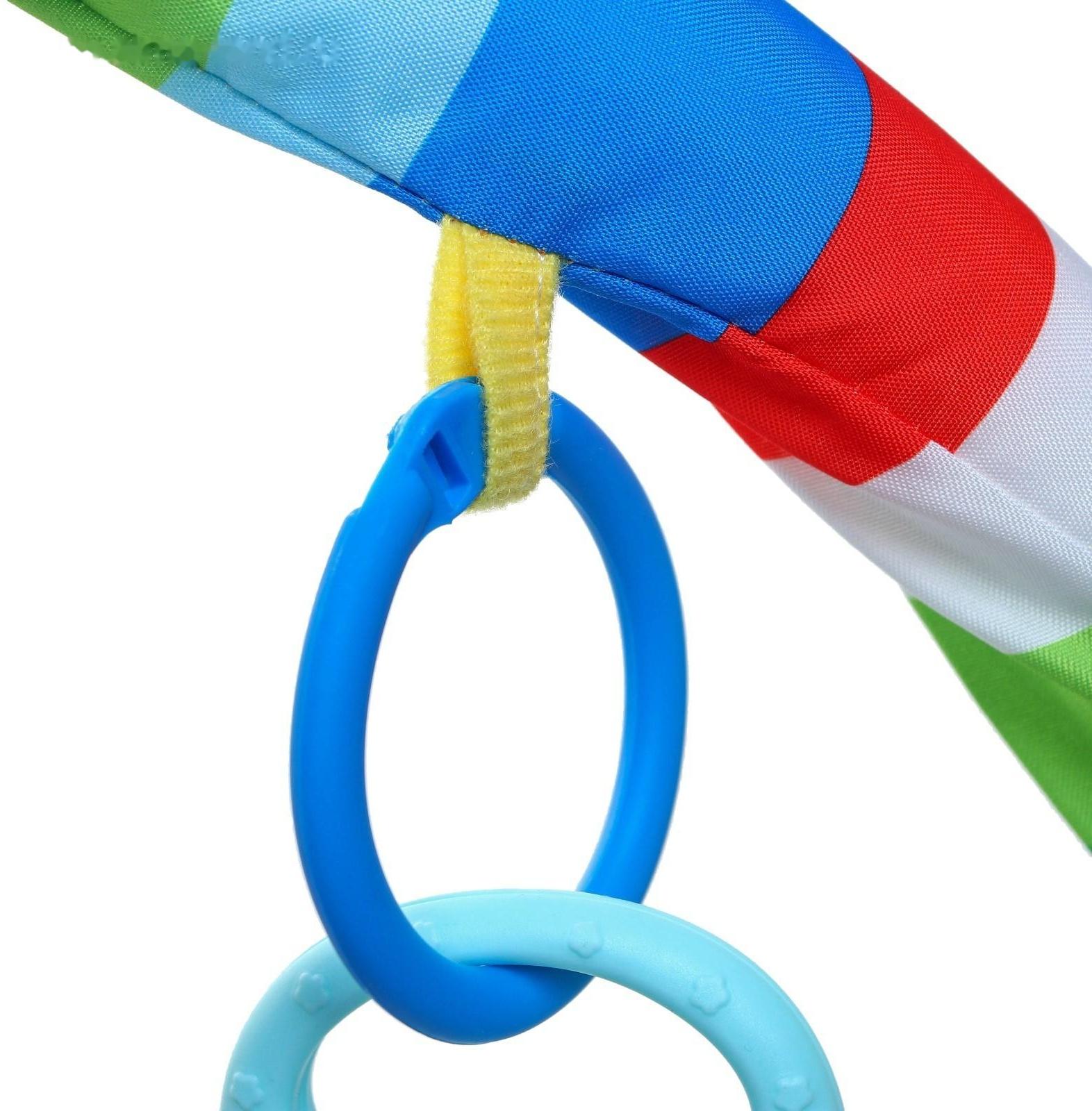 Дуга игровая мягкая на коляску/кроватку «Дудочка», р-р 46-83