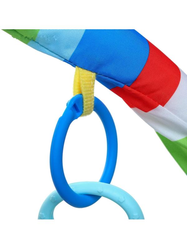 Дуга игровая мягкая на коляску/кроватку «Дудочка», р-р 46-83