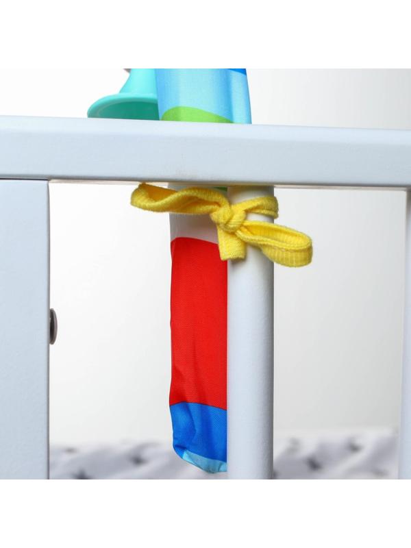 Дуга игровая мягкая на коляску/кроватку «Дудочка», р-р 46-83