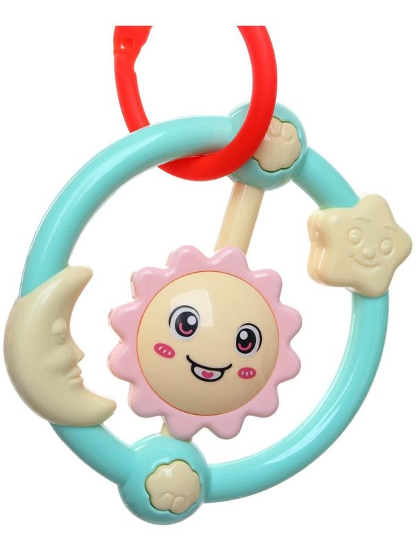 Дуга игровая мягкая на коляску/кроватку «Дудочка», р-р 46-83