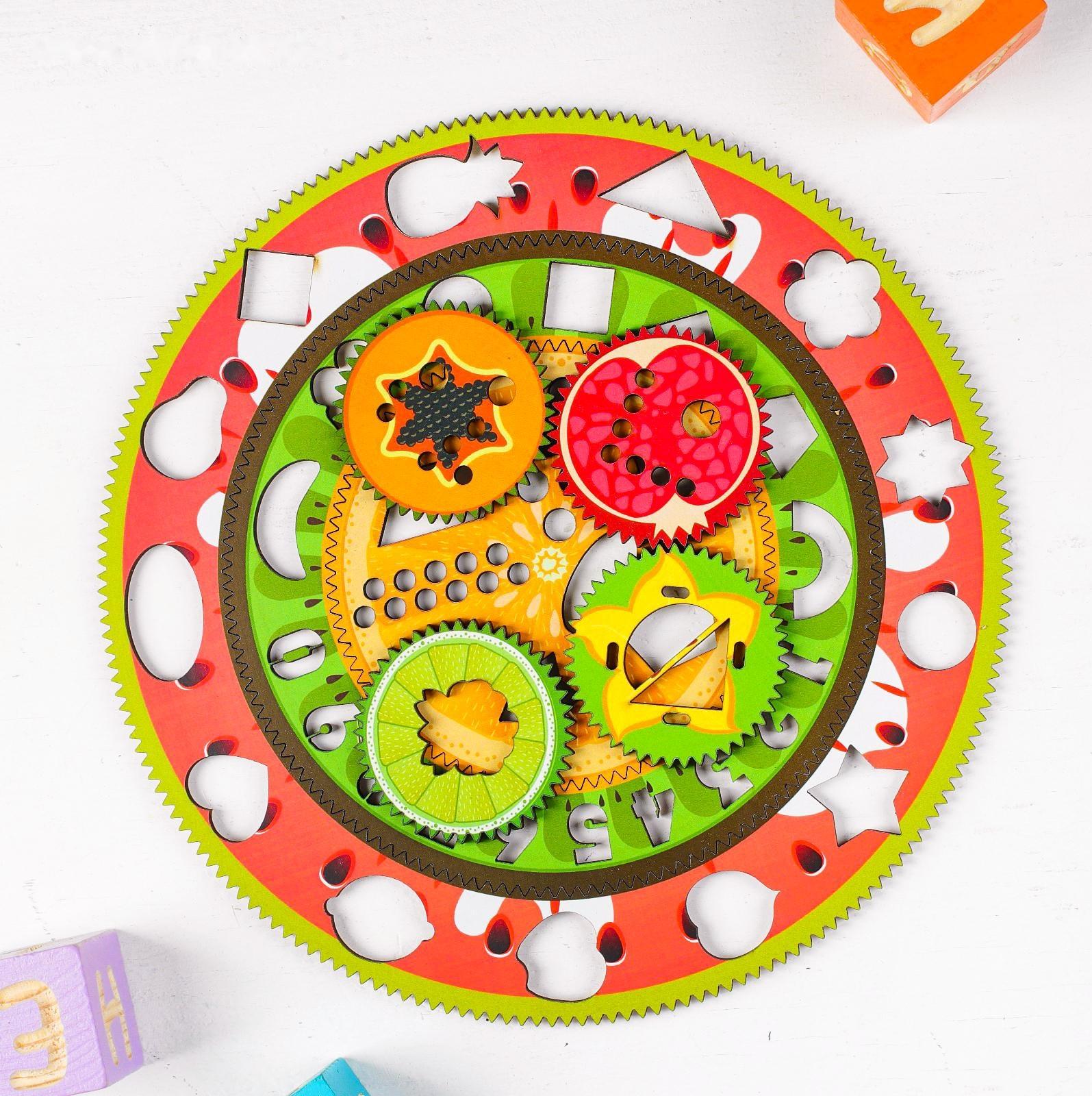 Спирограф «Фрукты»