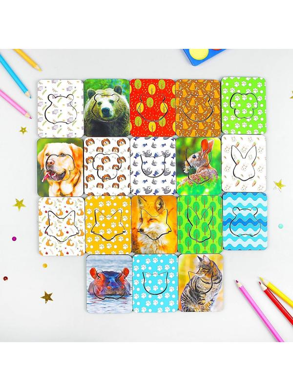 Доски Сегена «Животные», набор 18 шт.