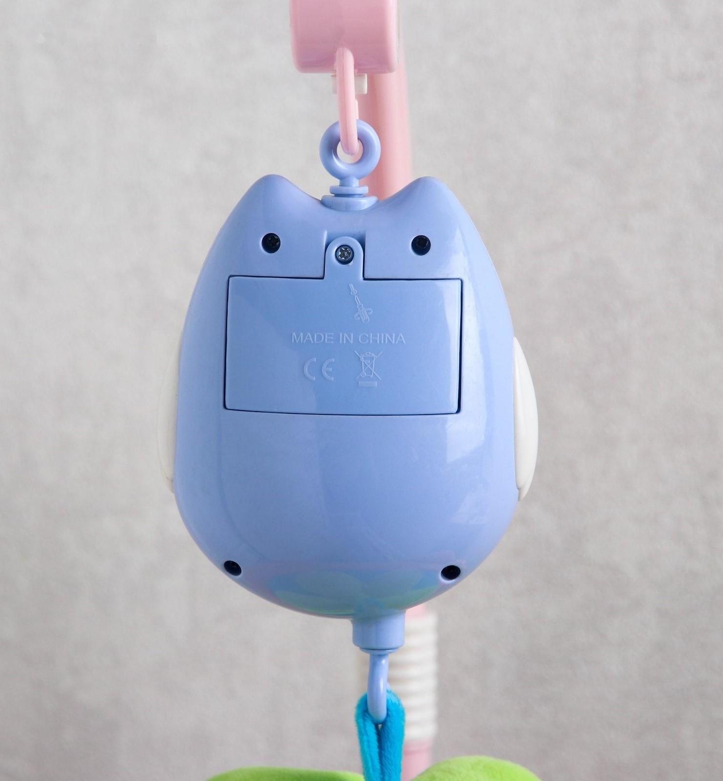 Мобиль музыкальный «Совушка 2», работает от батареек