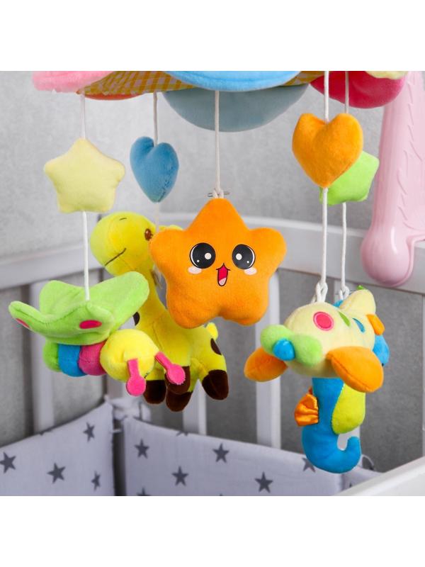 Мобиль музыкальный «Совушка 2», работает от батареек