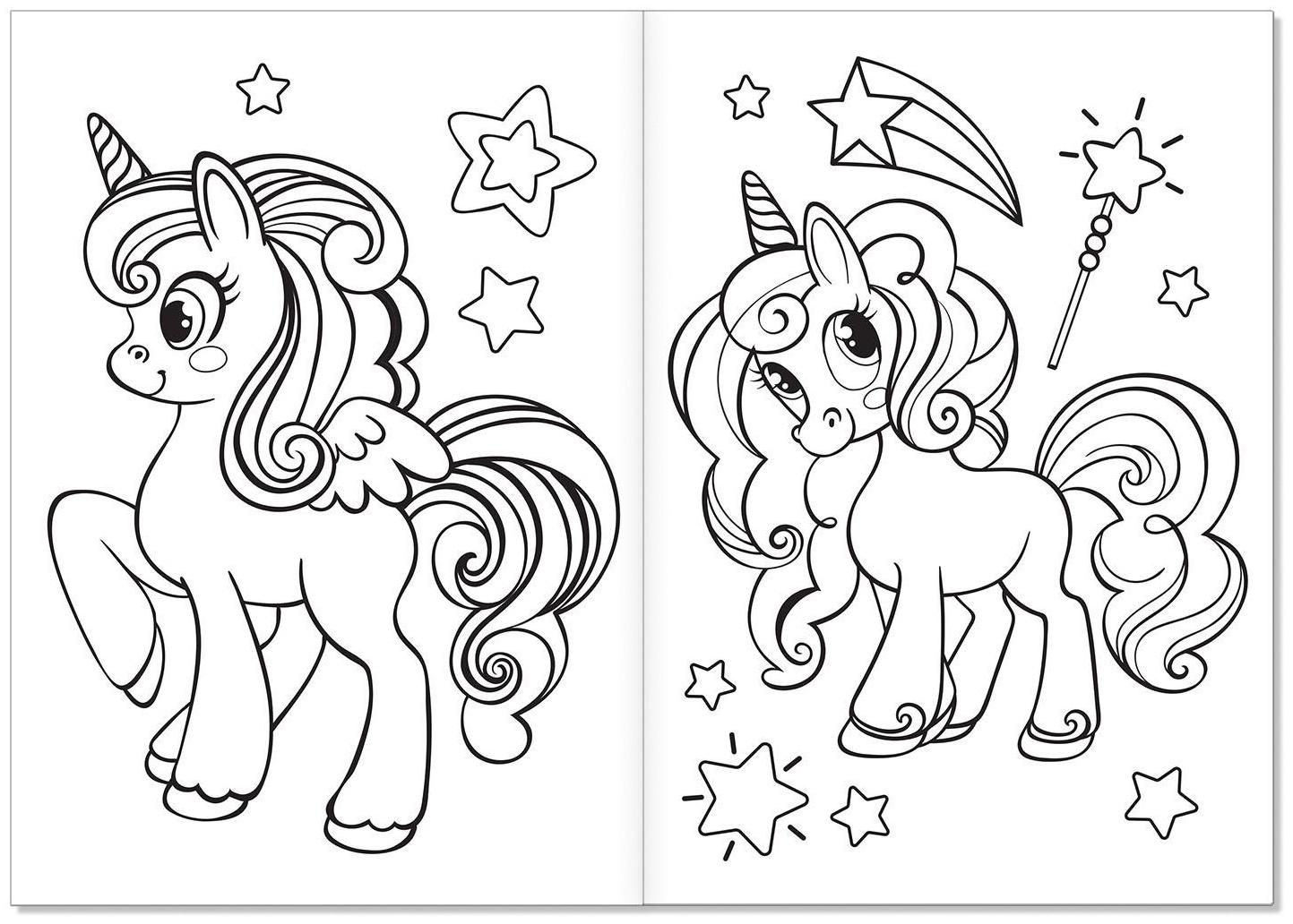 Раскраски для девочек набор «Для маленьких принцесс», 8 шт. по 12 стр.