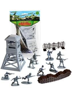 Набор солдатиков «Блокпост», с аксессуарами