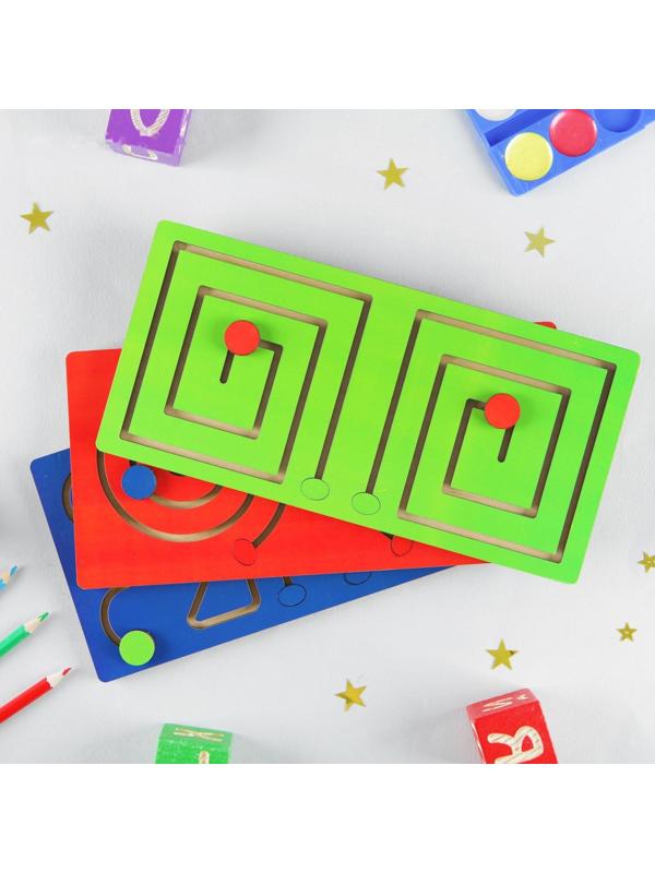 Лабиринт «Полушарные доски» набор 3 шт.