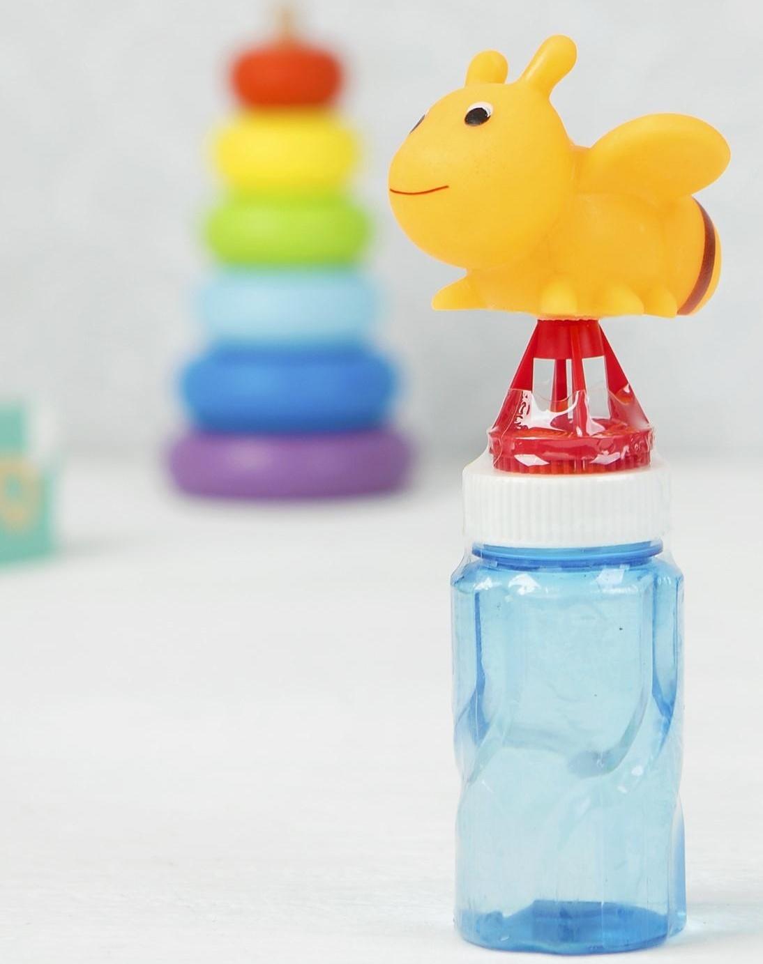 Мини генератор мыльных пузырей «Летняя полянка» 50 мл