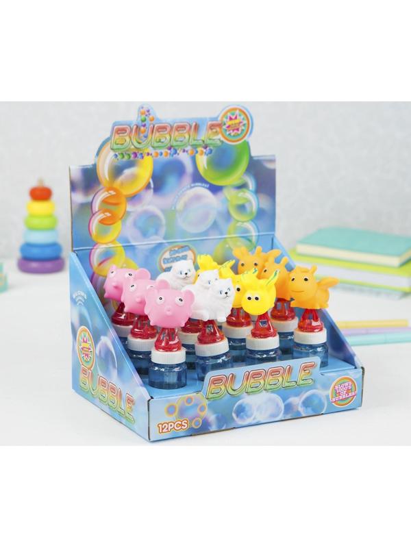 Мини генератор мыльных пузырей «Летняя полянка» 50 мл