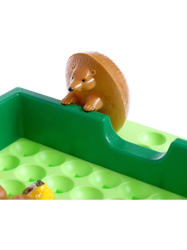 Настольная игра головоломка «Ежата-смышлята», задания с ответами, 5 уровней сложности