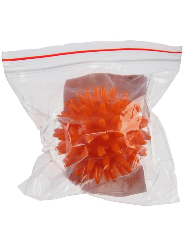 Мяч массажный d = 6 см., цвет оранжевый