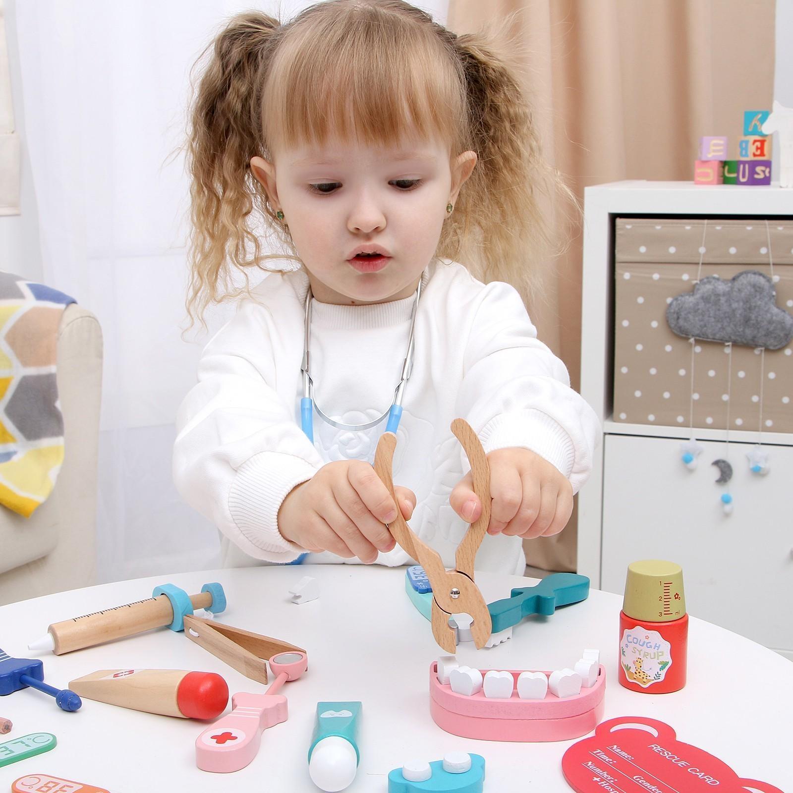 Детский набор доктора «Стоматолог» 20 предметов 20.2х8х16 см