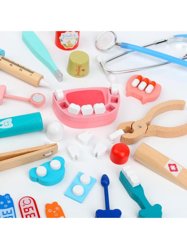Детский набор доктора «Стоматолог» 20 предметов 20.2х8х16 см