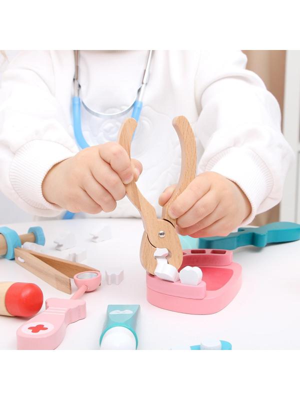 Детский набор доктора «Стоматолог» 20 предметов 20.2х8х16 см