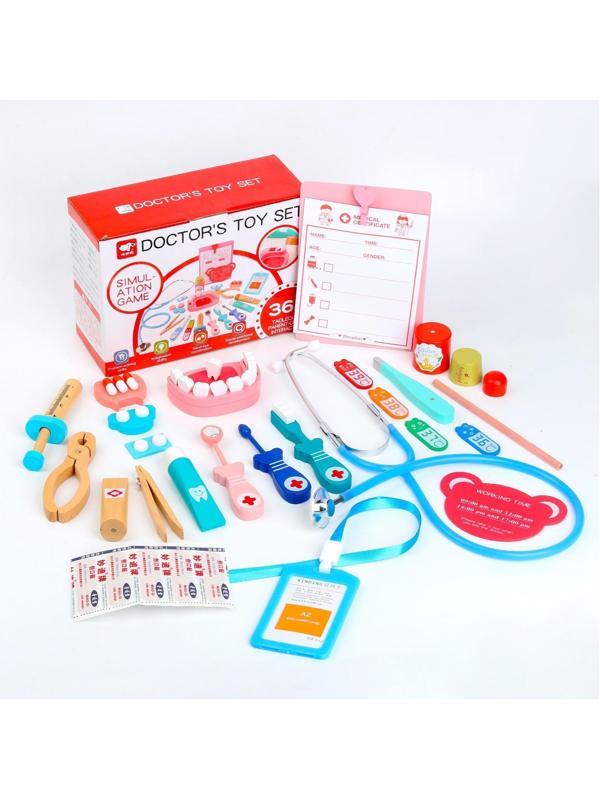 Детский набор доктора «Стоматолог» 20 предметов 20.2х8х16 см