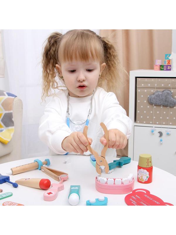 Детский набор доктора «Стоматолог» 20 предметов 20.2х8х16 см