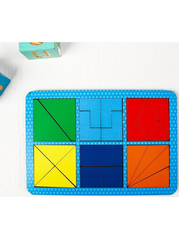 Квадраты Никитина «Животные», двусторонние