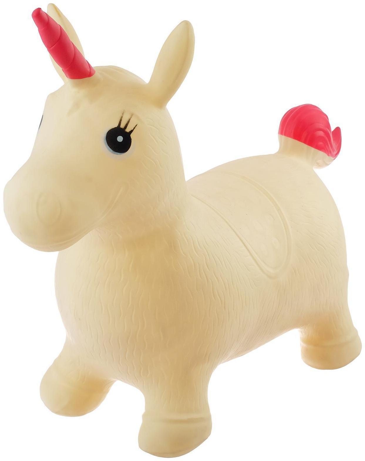 Попрыгун Единорог h=50 см, 64 х 30 х 55 см, вес 1300 г