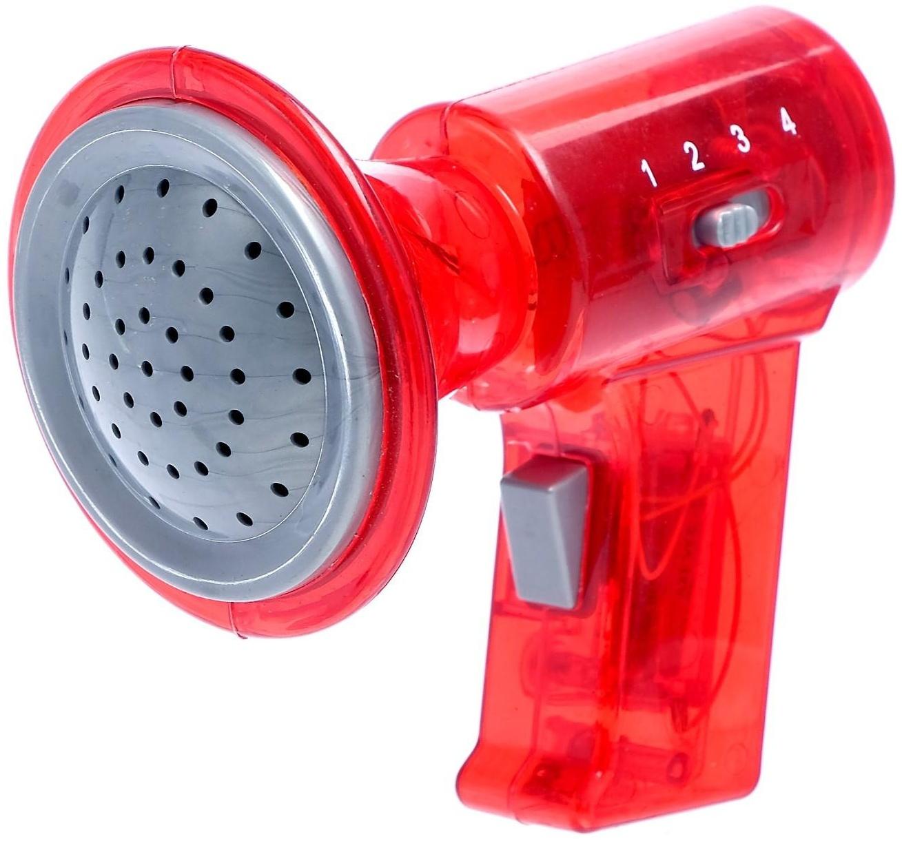 Рупор «Спикер», с функцией изменения голоса, работает от батареек, цвета МИКС