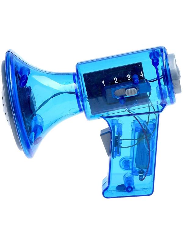 Рупор «Спикер», с функцией изменения голоса, работает от батареек, цвета МИКС