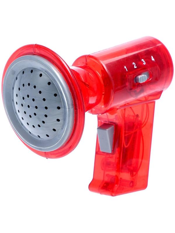 Рупор «Спикер», с функцией изменения голоса, работает от батареек, цвета МИКС