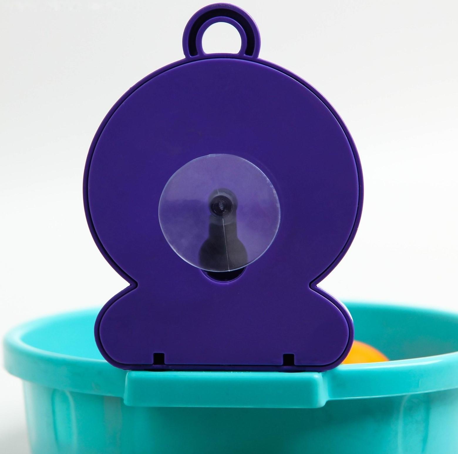 Набор игрушек для купания «Баскетбол - чемпион», на присоске, виды МИКС