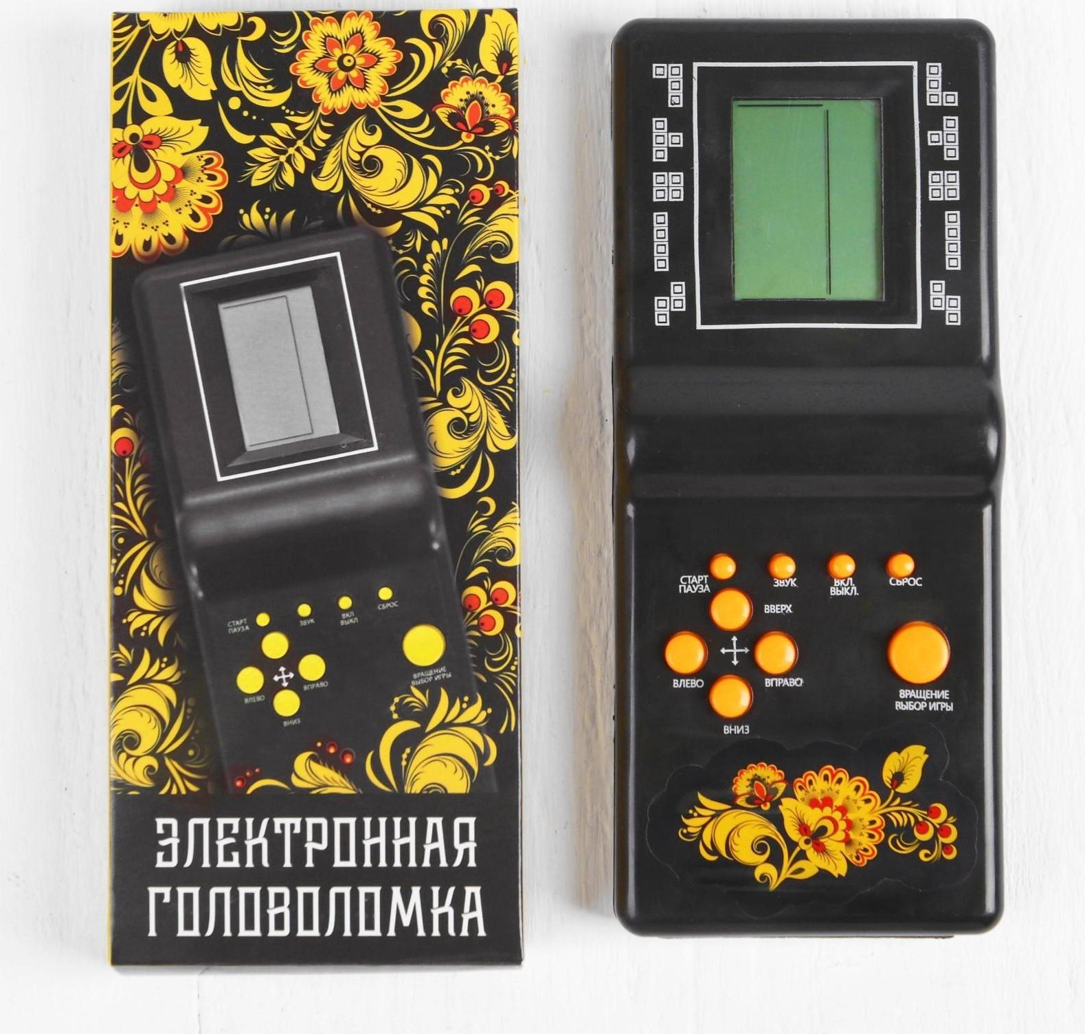 Электронная головоломка «Народные узоры», 13 игр