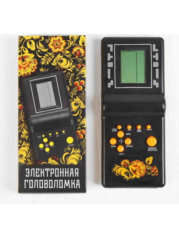 Электронная головоломка «Народные узоры», 13 игр