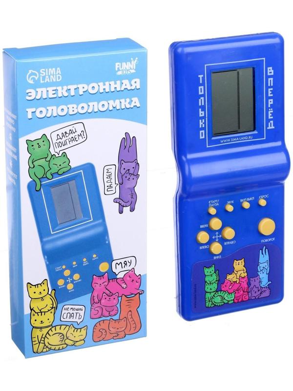 Электронная головоломка «Коты», 13 игр