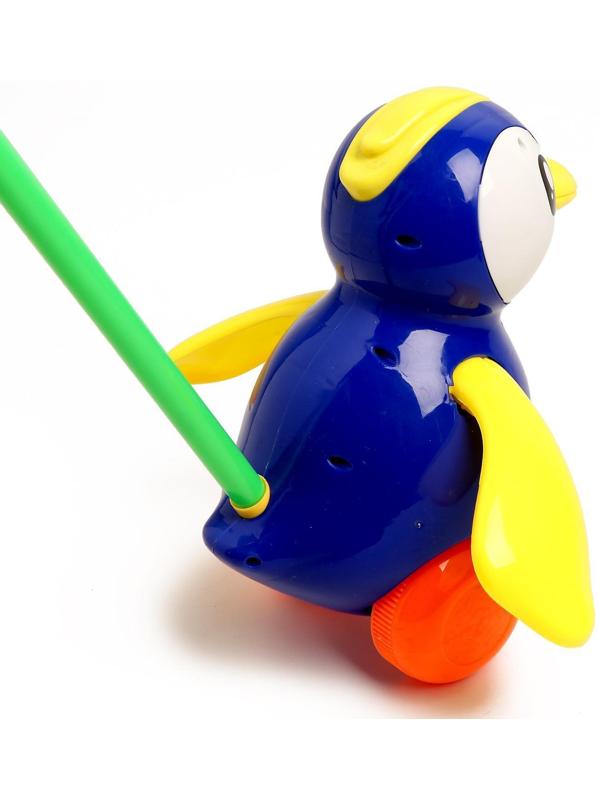 Каталка на палке «Пингвин», МИКС