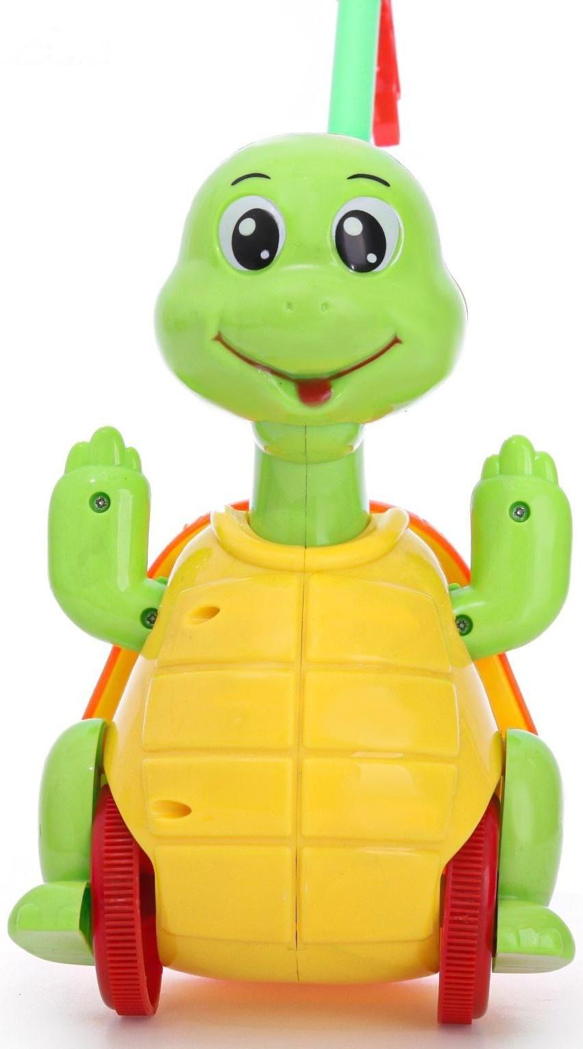 Каталка на палке «Черепаха», МИКС