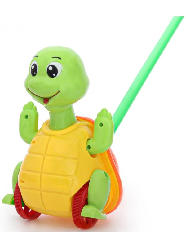 Каталка на палке «Черепаха», МИКС