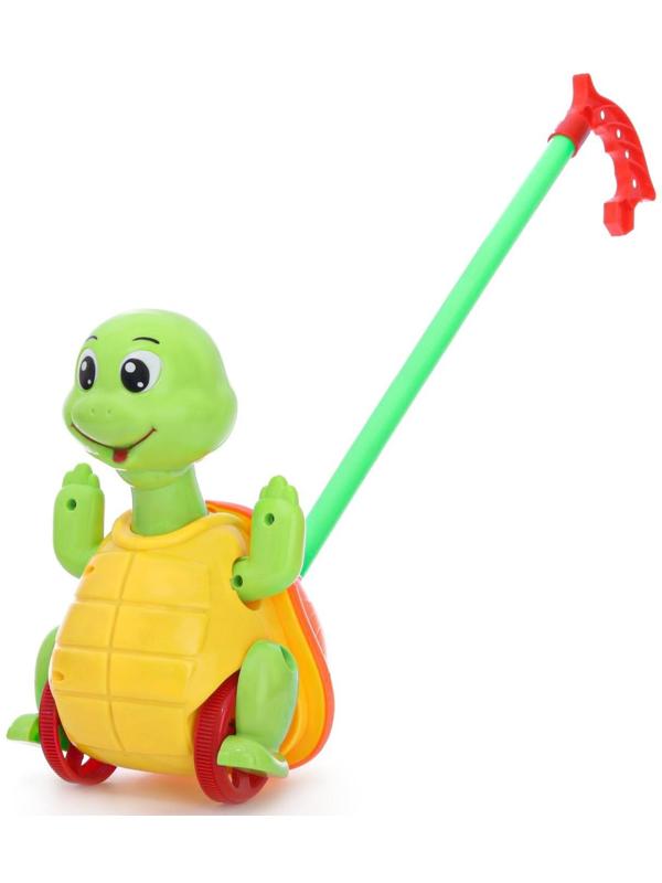 Каталка на палке «Черепаха», МИКС