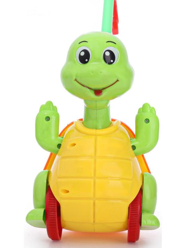 Каталка на палке «Черепаха», МИКС