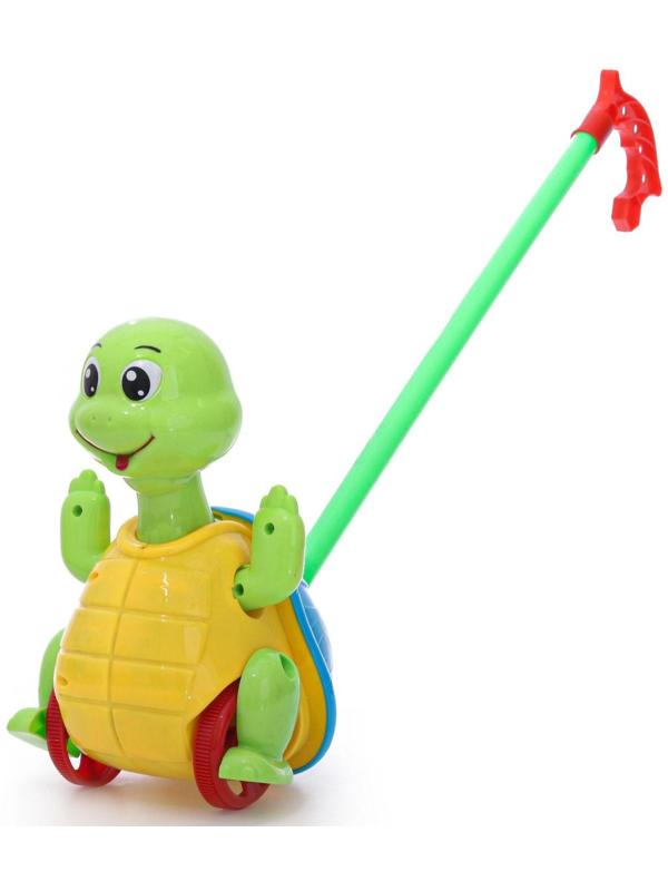 Каталка на палке «Черепаха», МИКС