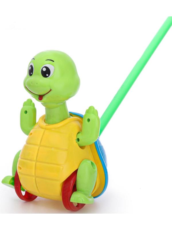 Каталка на палке «Черепаха», МИКС