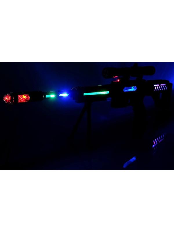 Ружьё «Снайпер», световые и звуковые эффекты, вибрация, работает от батареек