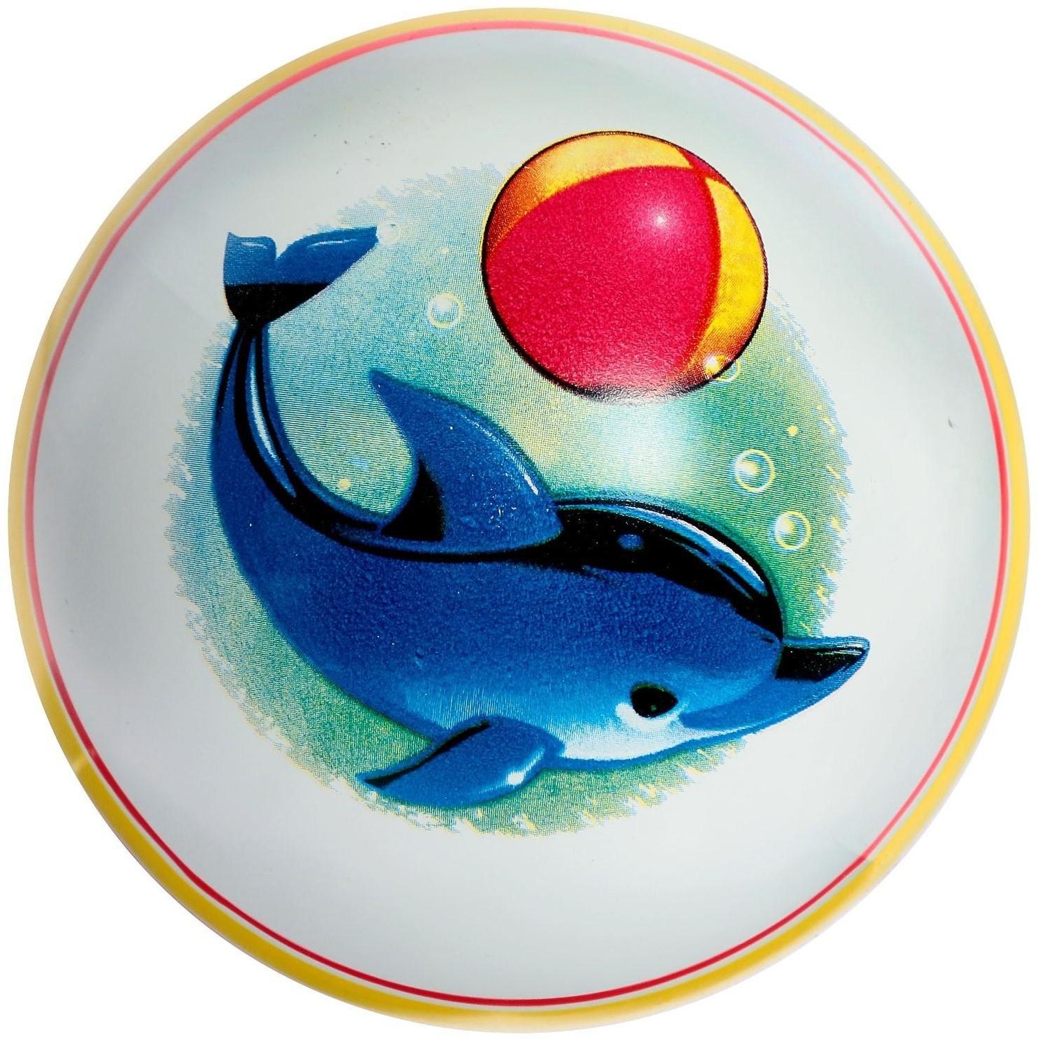 Мяч, диаметр 15 см, цвета МИКС