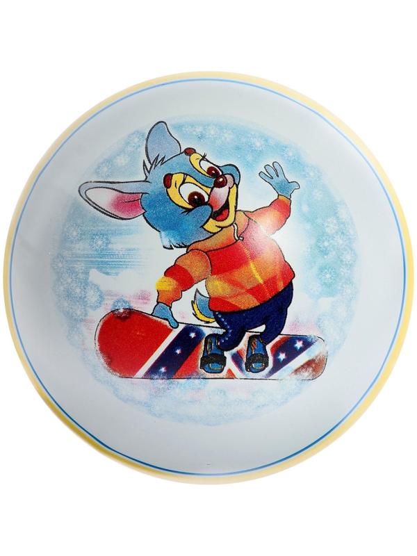 Мяч, диаметр 15 см, цвета МИКС