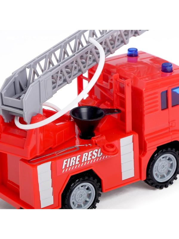 Машина инерционная «Пожарная», стреляет водой, 1:20