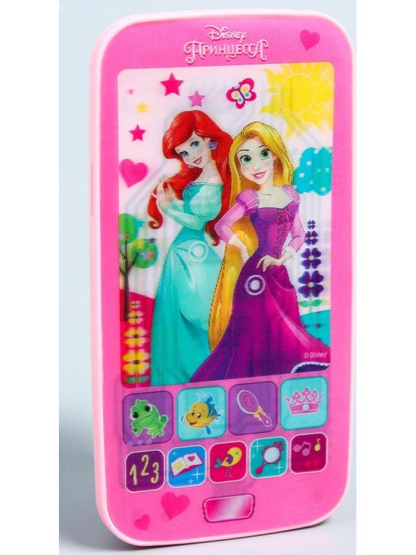 Телефон «Принцессы», звук, батарейки, Disney