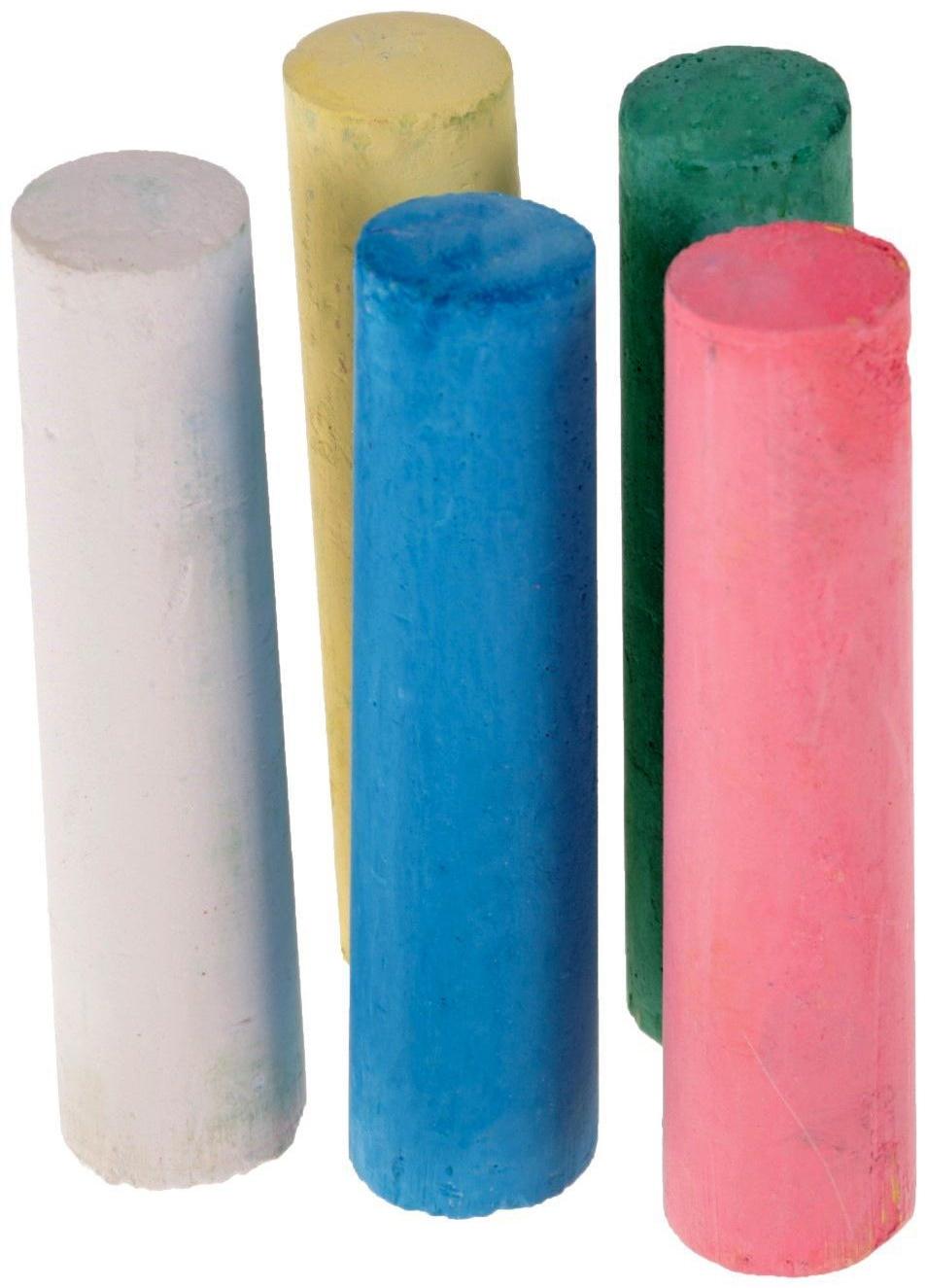 Мелки цветные для асфальта 8 штук 