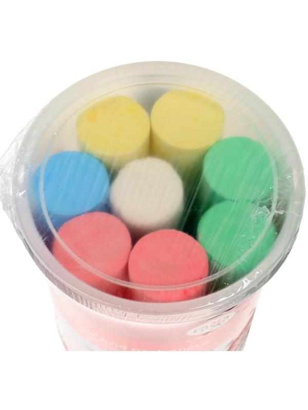 Мелки цветные для асфальта 8 штук 