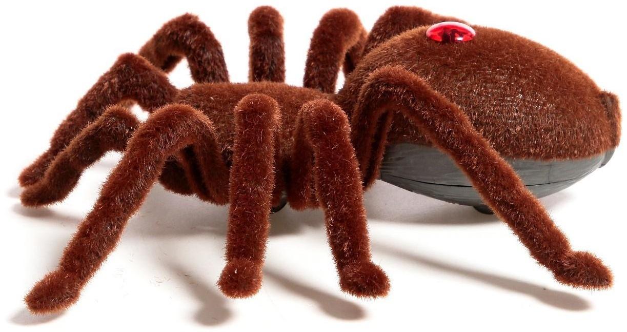 Паук радиоуправляемый «Тарантул», работает от батареек, световые эффекты