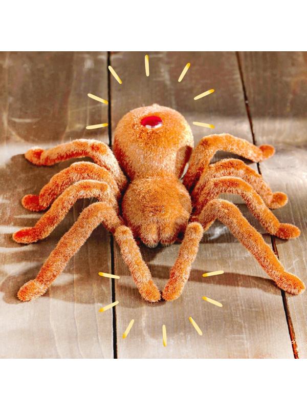 Паук радиоуправляемый «Тарантул», работает от батареек, световые эффекты