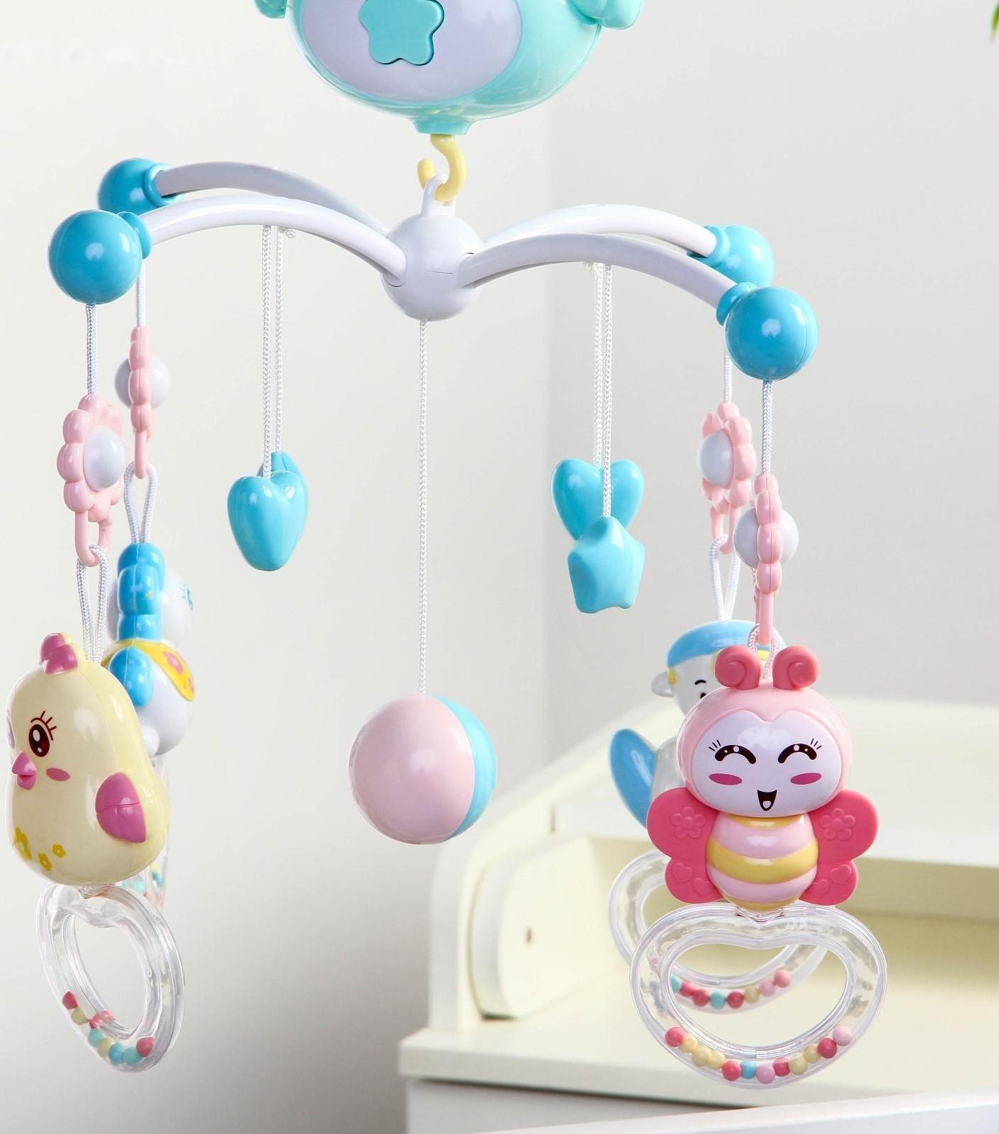 Мобиль музыкальный «Цыплёнок», работает от батареек